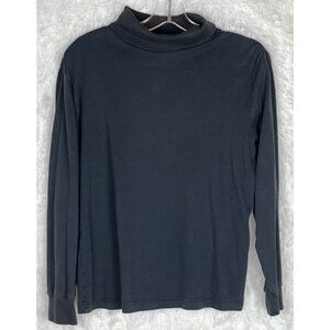 Headliners Medium Black Long Sleeve Turtleneck 1990's
